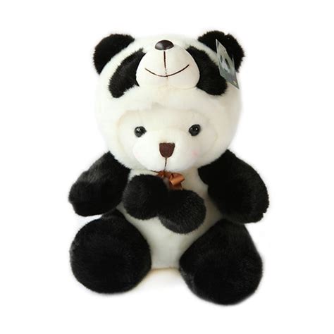 Stuffed Panda Bear Fluffy Panda Stuffed Animal Soft Panda Plush Toy