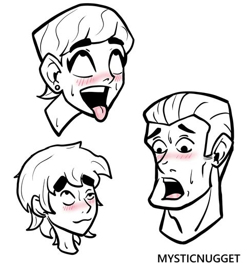 Ahegao Faces By Mysticnugget On Newgrounds