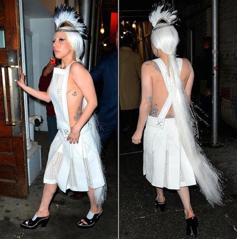 40 Most Weirdest Outfits Look Of Lady Gaga Hdpixels
