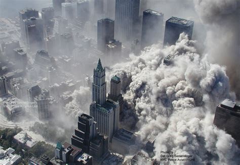 Chilling Aerial Images Of 911 Attack Released Americas Gulf News