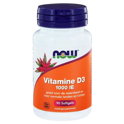 Feb 09, 2021 · vitamin d is a nutrient your body needs for building and maintaining healthy bones. Koop Vitamine D3 1000 IE (90 softgels) - NOW Foods ...