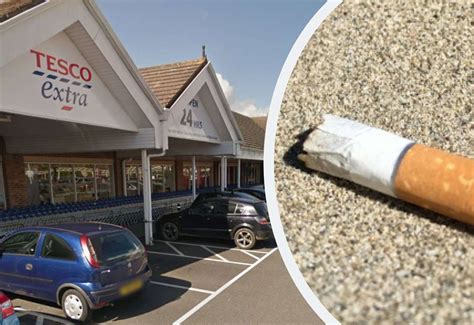 Tesco Cigarette Butt Drop Lands Smoker With £400 Bill