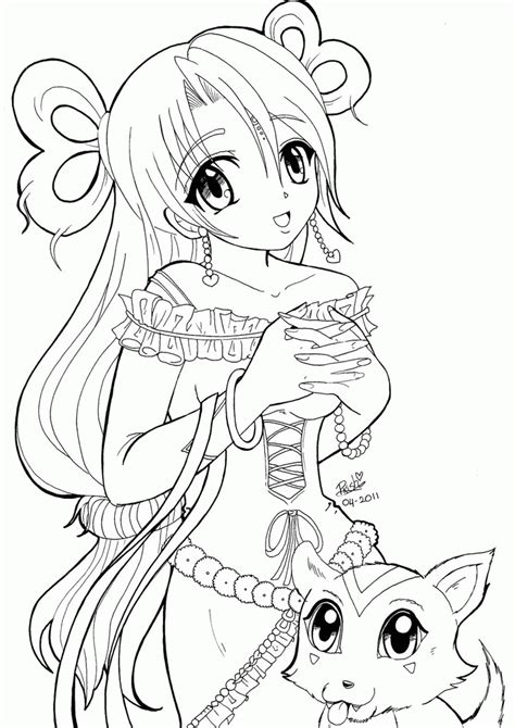 Free Printable Anime Coloring Pages For Adults Coloring Pages For