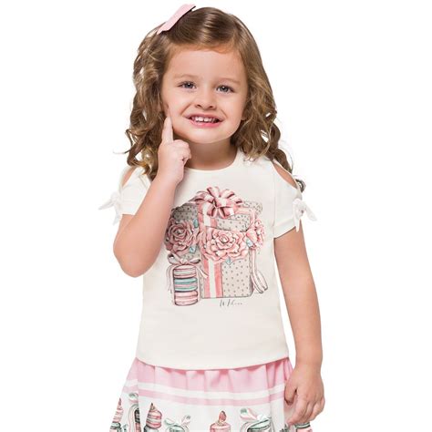 Blusa Infantil Feminina Milon Cotton Lojamilon