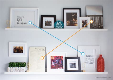 Beyond just photos, you can display trinkets and meaningful momentos. STYLE PICTURE LEDGES - How I did it ... | Picture ledge ...