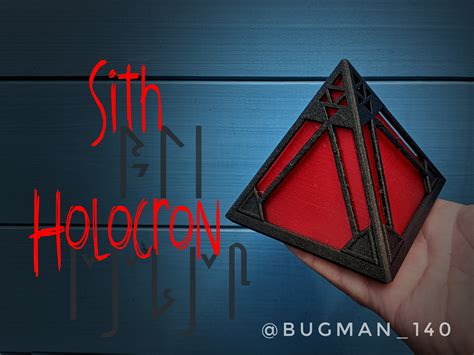 Sith Holocron By Bugman140 Download Free Stl Model