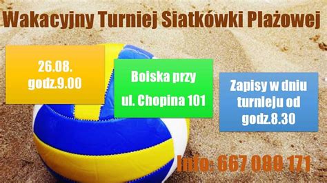 Turniej Siatkówki Plażowej turnieje plażówki Sochaczew napiachu pl