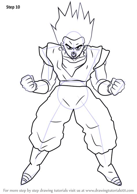 Today, we will show you how to draw piccolo (piccolo jr. Learn How to Draw Vegito from Dragon Ball Z (Dragon Ball Z ...