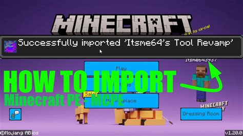 How To Import Texture Packs Mcpe Minecraft Pe Enable Texture