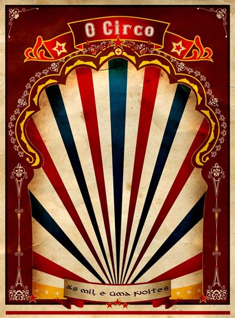 Carnival Poster Circus Poster Circus Design Vintage Circus