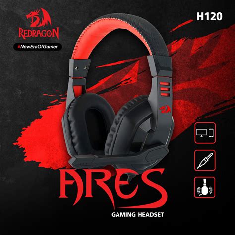 Auriculares Headset Gamer Redragon Ares H120 Innovartech