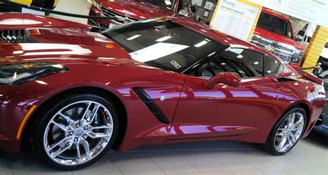 Official Crystal Red Tintcoat C7 Corvette Stingray Photos