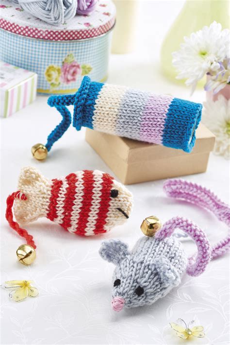 Cat Toys Knitting Patterns Lets Knit Magazine