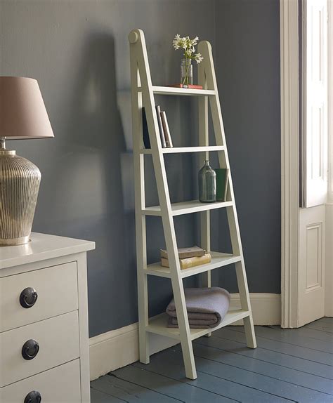 Outstanding Storage Ideas With A Ladder Shelving Unit Homesfeed