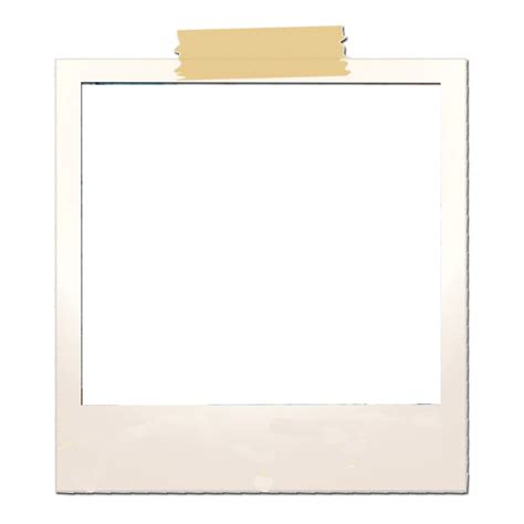 Square Polaroid Frame Png All Png All
