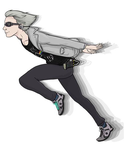 Quicksilver Naruto Running By Toodlenoodle On Deviantart