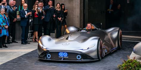 Mercedes Benz Unveils New All Electric Race Car Prototype Electrek