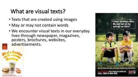 What Are Visual Texts 1e3