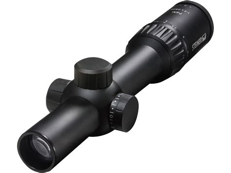 Steiner P4xi Rifle Scope 1 4x 24mm Illuminated P3tr Reticle Matte