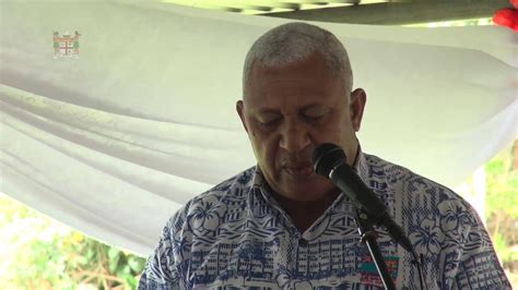 Fijian Prime Minister Officially Opens Rehabilitated School Block At