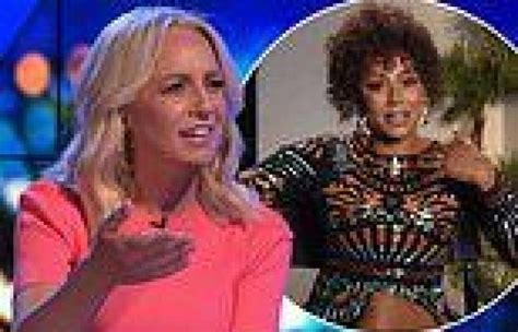 monday 25 july 2022 11 30 am the project s carrie bickmore challenges spice girls star mel b to