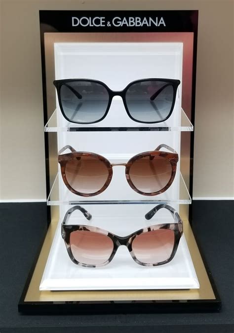 Dolce And Gabbana Sunglass Display Like Our Facebook The Vision Clinic