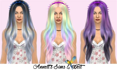 Sims 4 Ccs The Best Leah Lillith Hair Shine Recolors By Annett85