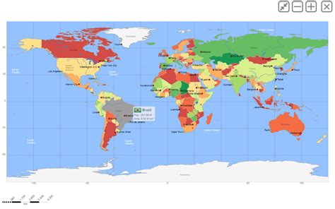 Free Printable World Atlas Map