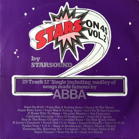 Stars On 45 Stars On 45 Vol2 Vinyl 12 45 Rpm Single Discogs