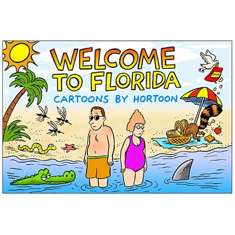 Welcome To Florida Cartoons By Hortoon