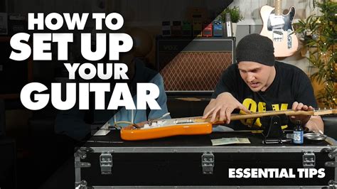 How To Set Up Your Guitar The Right Way Youtube