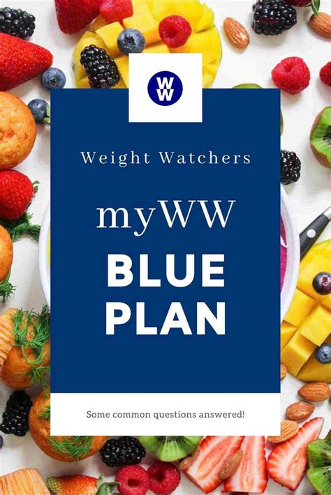 The Weight Watchers Blue Plan Weight Watchers Meal Plans Weight