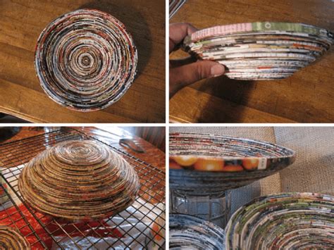 10 Diy Rolled Paper Crafts From Recycled Magazines