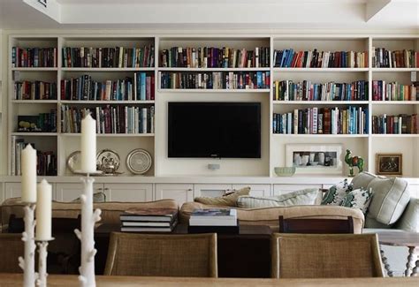 15 Collection Of Bookcases With Tv Space