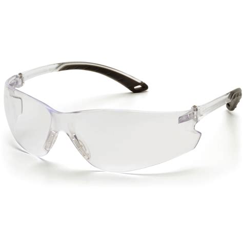 pyramex s5810s itek safety glasses clear temples clear lens full source