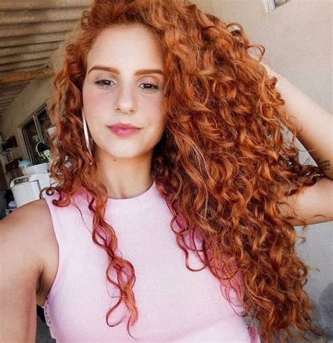 Red Curls Beauty Red Haired Ginger Hair Color Red Curly Hair Curly Hair Styles Naturally