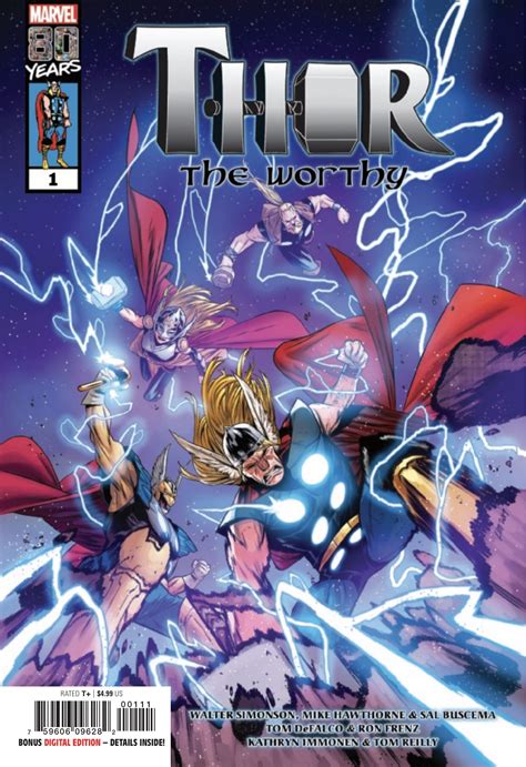 Thor The Worthy 1 Preview Weird Science Marvel Comics