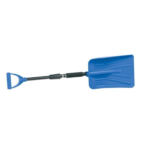 Hopkins 95 In Plastic Snow Shovel With 30 In Steel Handle At