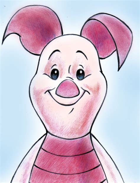 Piglet By Zdrer On Deviantart Disney Drawings Sketches Disney