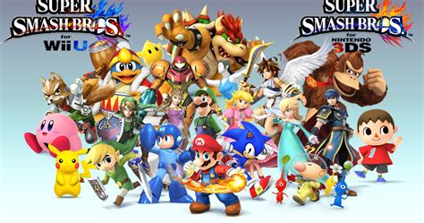 Nintendo Super Smash Bros Para Wii U Y 3ds Español ~ Elgames