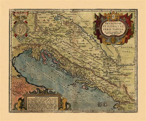 Map Of The Adriatic Sea 1590 Photograph By Andrew Fare