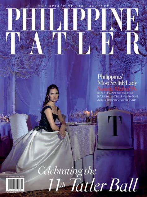 Tatler Philippines November 2012 Magazine Get Your Digital Subscription
