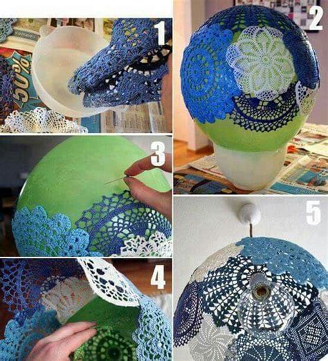 Doily Lamp Shade Diy Projects To Try Crafts To Do Craft Projects