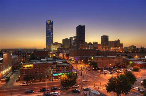 Oklahoma City Nights Photograph By Ricky Barnard Pixels