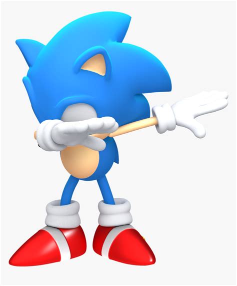 Smallsonicdab Discord Emoji Sonic The Hedgehog Dab Hd Png Download