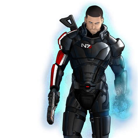 Mass Effect Biotic Shepard By Herpderp187 On Deviantart