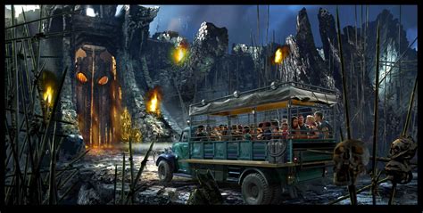 Universal Orlandos New Attraction Skull Island Reign Of Kong