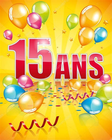 15 Ans Cartes Joyeux Anniversaire - Joyeux Anniversaire C0A