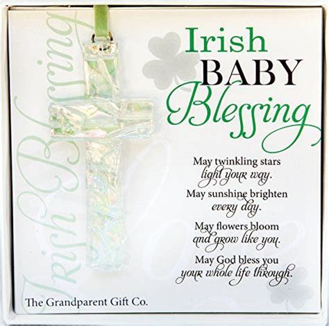 The Grandparent T Irish Baby Blessing Mosaic Handmade
