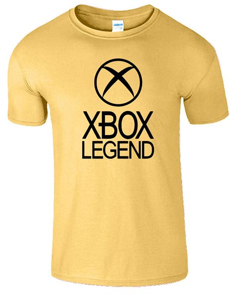Xbox Legend Logo Novelty Gamer Mens Top Present Tshirt Ebay
